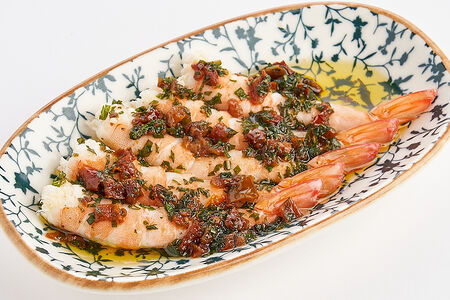 Креветки в пряных травах