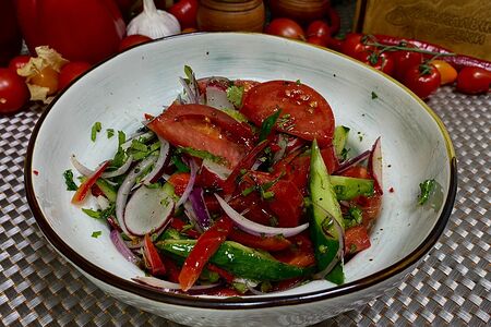 Салат из свежих овощей
