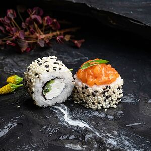 Тартар с лососем