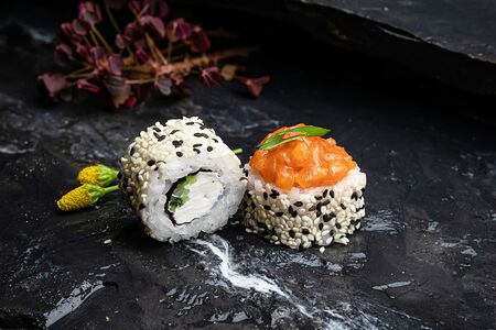 Тартар с лососем