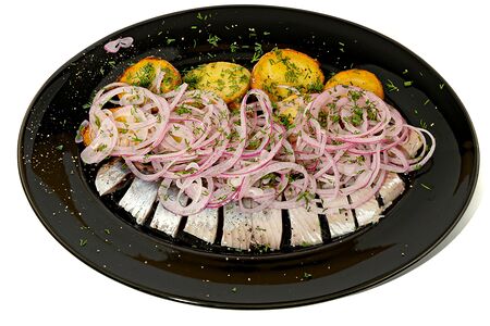 Сельдь с картофелем