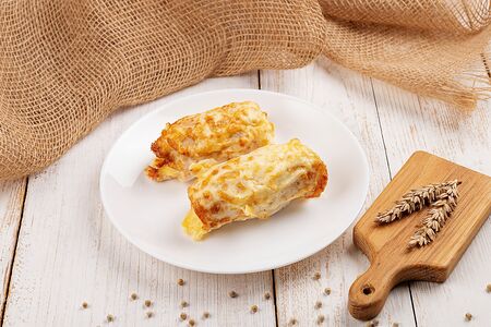 Куриный рулет с шампиньонами