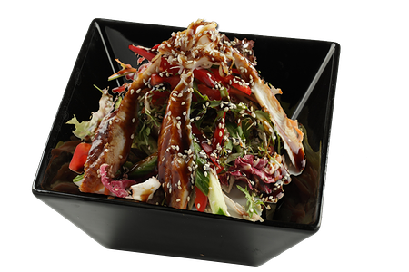 Салат с угрем