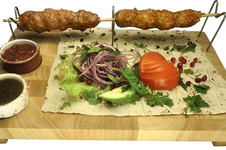 Люля-кебаб из баранины