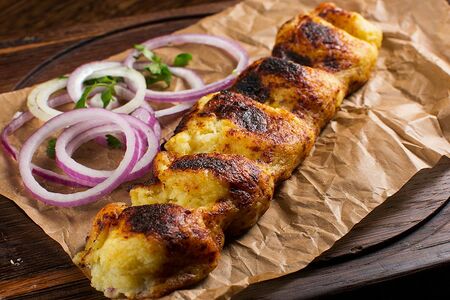 Люля-кебаб картофельный