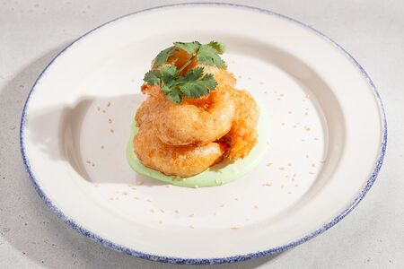 Креветки темпура