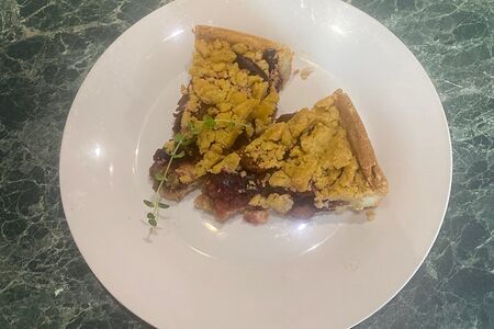 Пирог сливовый