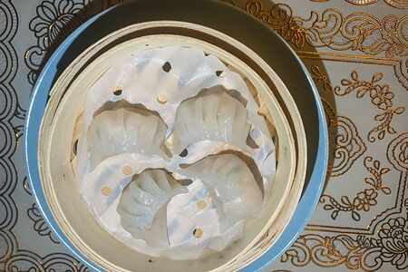 Димсамы с креветкой