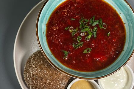 Борщ с говядиной