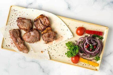 Шашлык из мякоти баранины