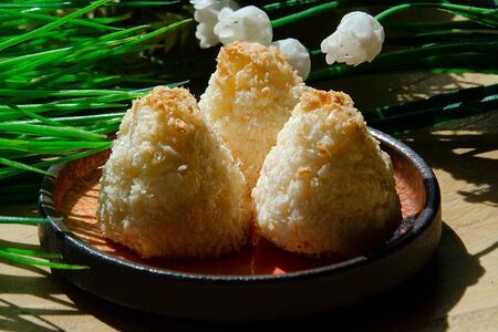 Кокосовое печенье без сахара, глютена и лактозы