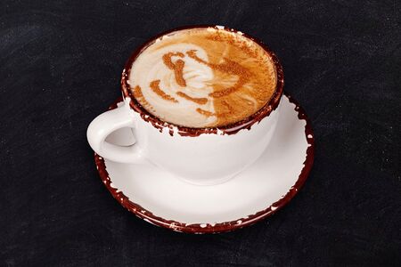 Капучино на миндальном молоке