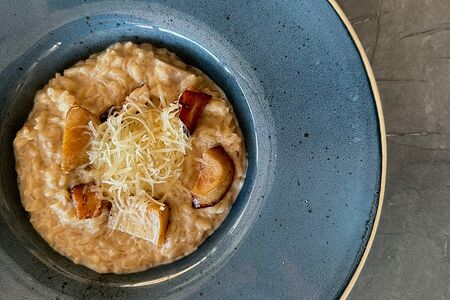 Ризотто с белыми грибами