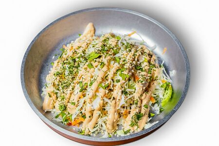 Салат Коул-Слоу с жареными семечками