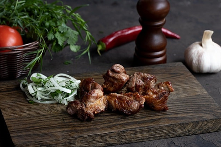 Шашлык из мякоти баранины