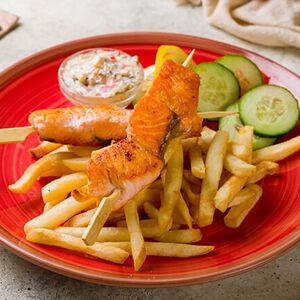 Сёмга на шпажках