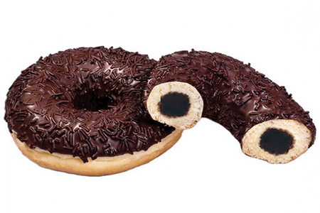 Донат шоколадный