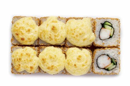 Запеченный с креветкой