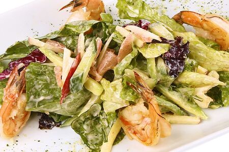 Салат наглая креветка