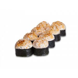 Запеченный ролл с креветкой