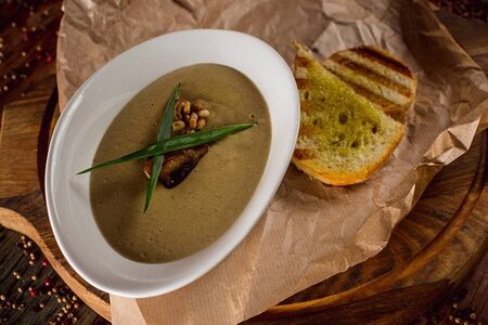 Грибной суп-пюре