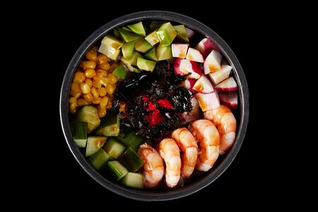 Поке с креветками