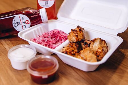 Шашлык из куриной грудки