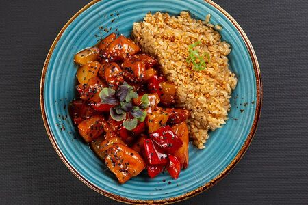 Курица с кисло-сладком соусе