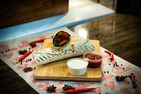 Хот-дог в лаваше