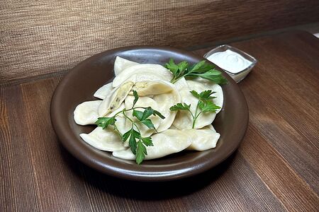 Вареники с картошкой и грибами