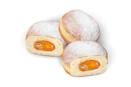 Пышка с абрикосом