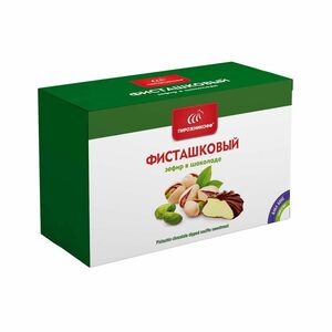 Зефир глазированный Фисташка в шоколаде