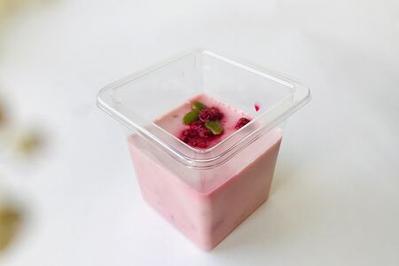 Панна котта вишня