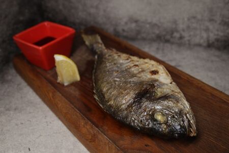 Дорадо обжаренная