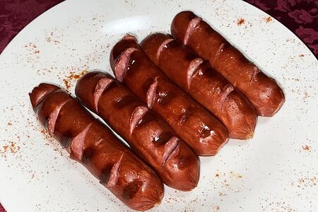 Колбаски охотничьи гриль