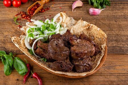 Шашлык из говяжьей вырезки