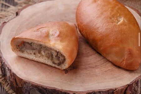 Пирожок печень-рис