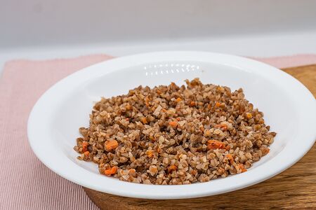 Гречка с овощами