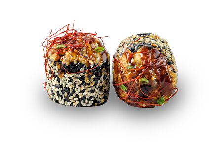 Ролл Блэк запечённый с угрём