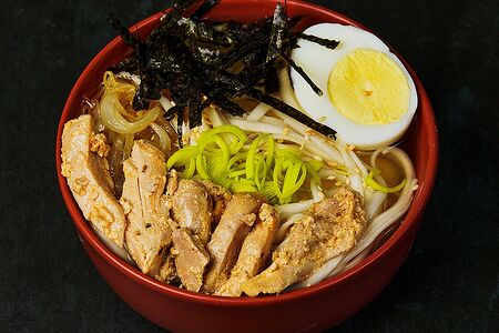 Рамен суп с курицей