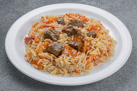 Плов узбекский с говядиной