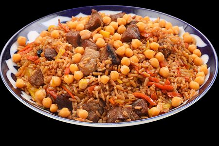 Плов с нутом