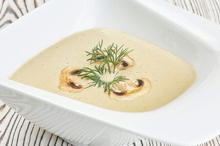 Крем-суп из шампиньонов