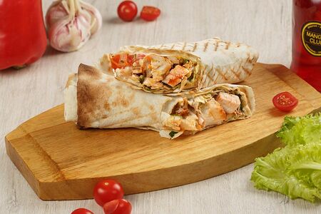 Двойная шаурма из курицы