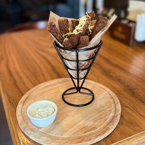 Ржаные гренки