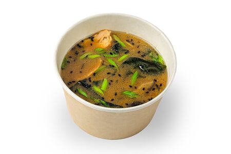 Мисо-cуп с лососем