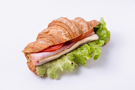 Круассан с ветчиной и сыром