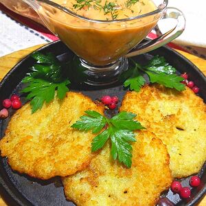 Мачанка с драниками