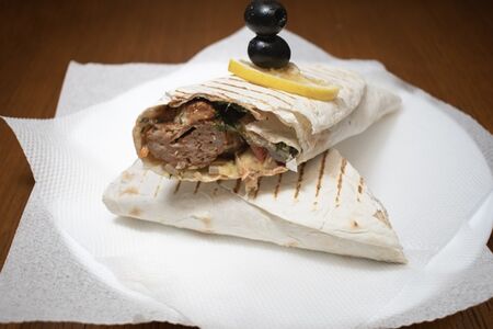 Люля из баранины в лаваше