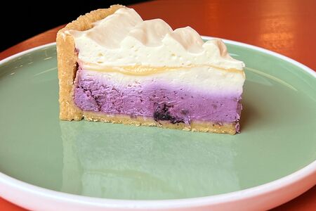 Чизкейк голубика-лимончелло